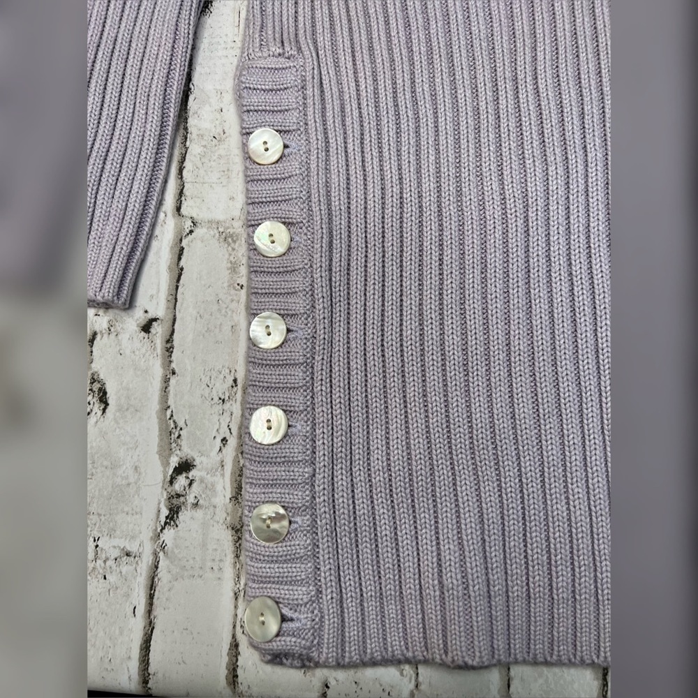 Lilac Purple Olsen Collection Sweater 💸 Womens 8 Medium - Picture 4 of 12